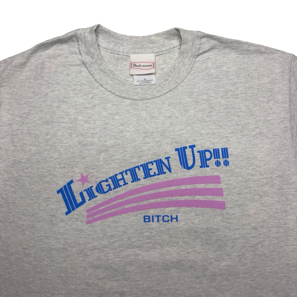 Vintage Y2K Bod-Wear B*tch funny satire comedy shirt M